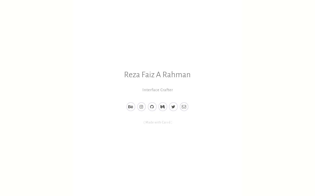 Carrd profile picture for @reza